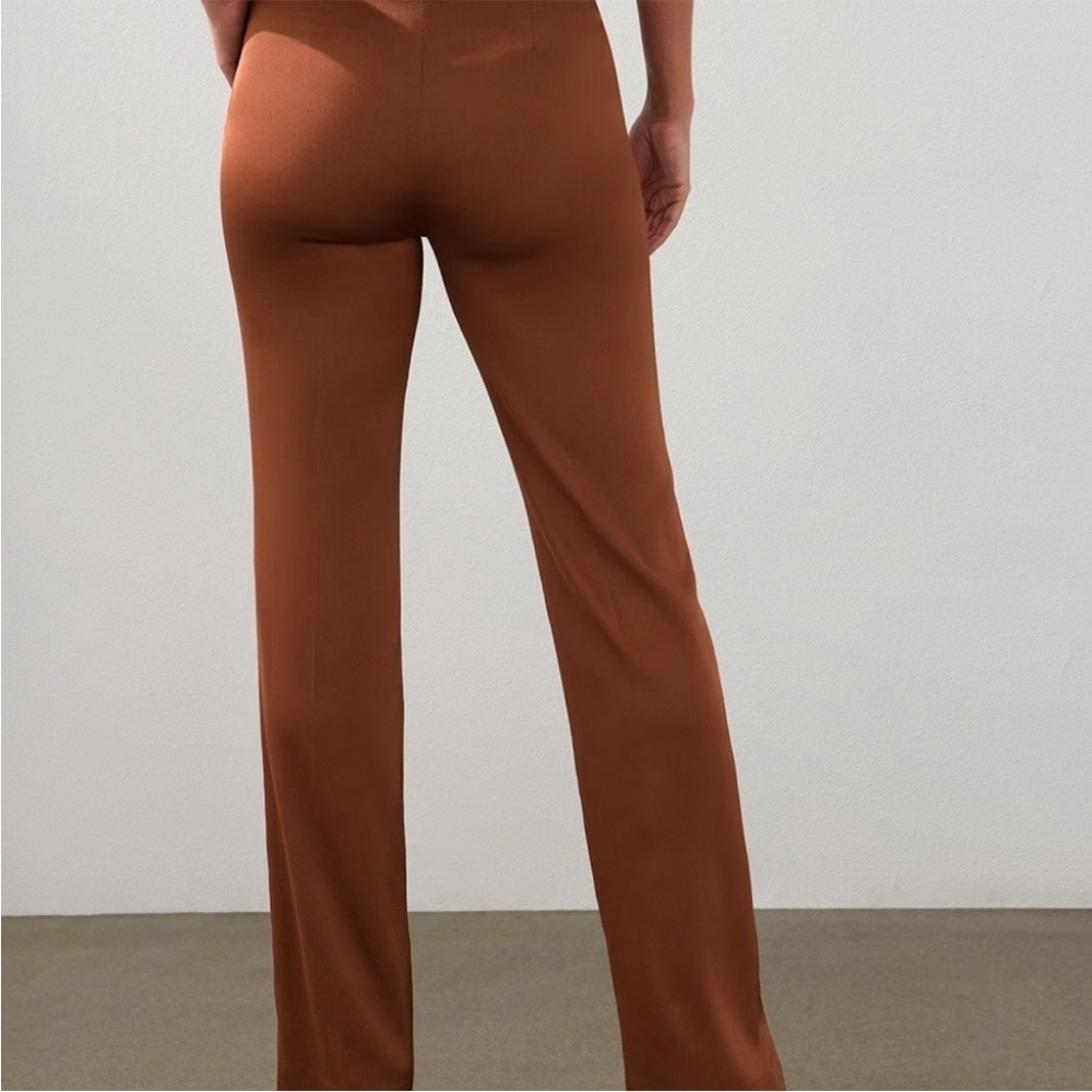 Chico's Rich Brown Boot Cut Pants - Picture 2 of 6